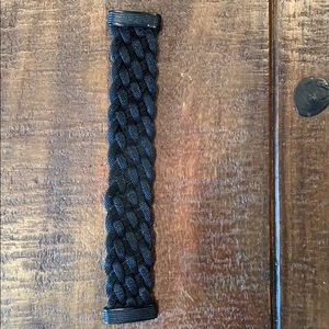 Black magnetic mesh bracelet